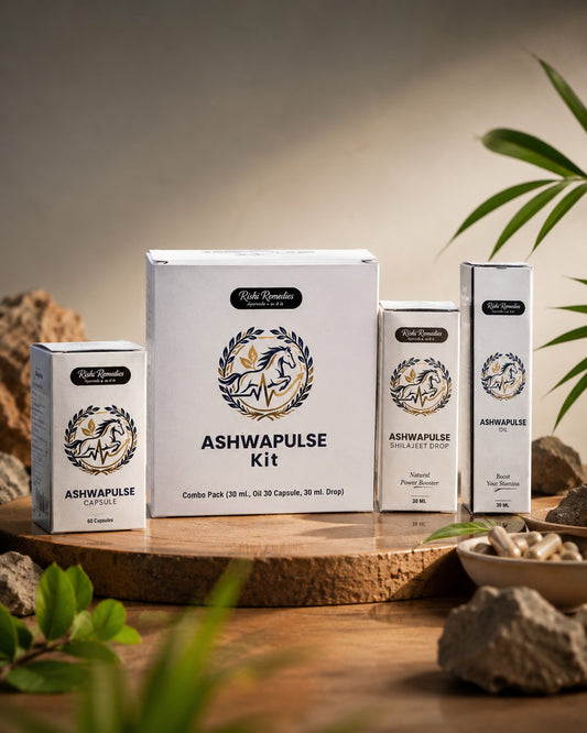 Rishi Remedies Ashwapulse Kit - Combo